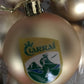 ( 10 per pack ) Kerry GAA Gold printed Christmas Tree Decorations
